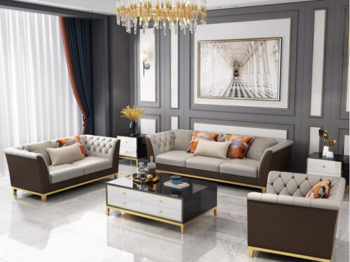 Sofa Gỗ Sồi Đỏ 3 Chỗ - Ảnh 4